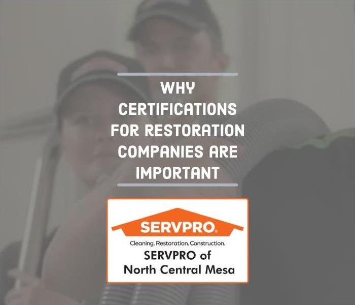 Why Certifications are Important text with employees in background